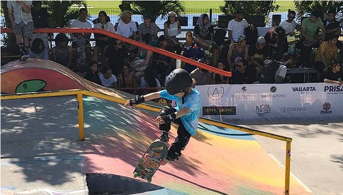 Culminacion del Festival Nacional DIY Skateboard en Puerto Vallarta, en diciembre 2019